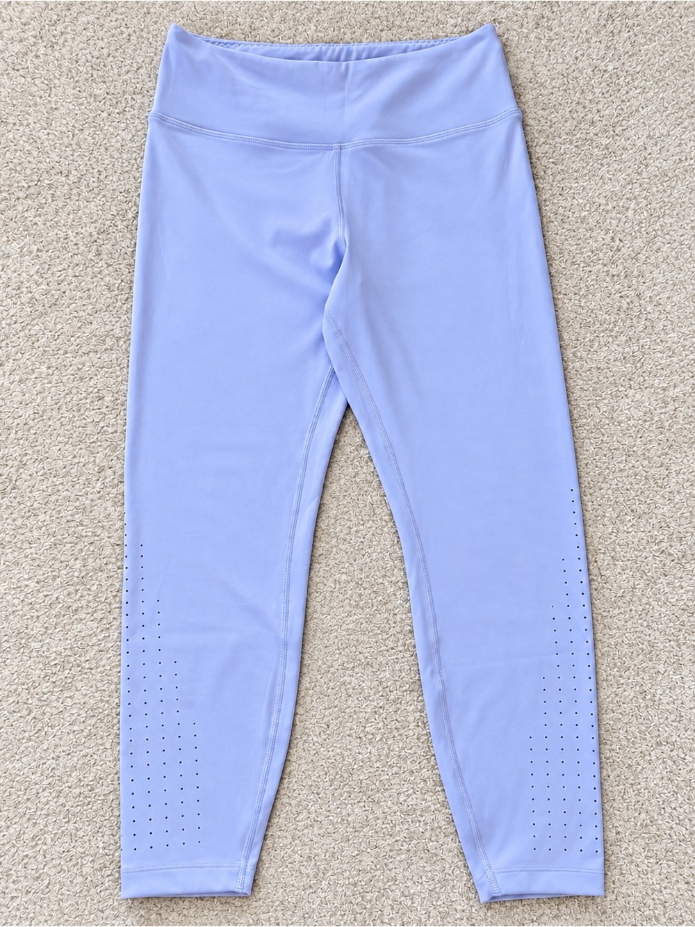 Victoria's Secret Lavender Perforated High-Rise Leggings